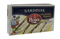 36020 SARDINAS en ACEITE A.F. BOYA 1/4