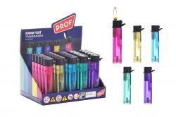 54121 MECHERO REDONDO PIEDRA TRANSPARENT ROUND  25u FLINT 