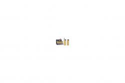 54125 MECHERO GOLD BAR DORADO  25u FLINT 