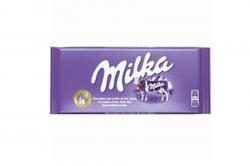 63088 tableta CHOCOLATE MILKA LECHE 90gr. MONDELEZ