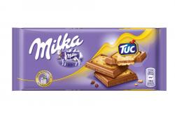 63092 tableta CHOCOLATE MILKA TUC 87 gr. MONDELEZ
