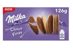 63158 uni MILKA FINAS 126 gr 