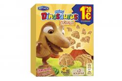 63208 c / MINI CUBO DINOSAURIOS CEREAL LECHE 120 g 12 un