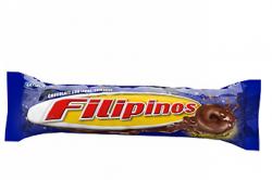 63223 FILIPINOS GRANDE 128 gr AZUL (LECHE) 12 uni