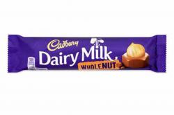 63269 CADBURY DAIRY MILK WHOLE NUT 45g 12 und 