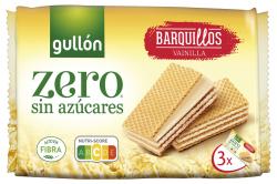 63325 unid BARQUILLO WAFFER ZERO S/A 180g GULLON 6251