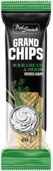 63520 GRAND CHIPS SOUR CREAM &ONION 60 gr 22u PVA 1.20 Eu