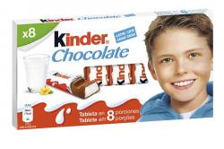 64042 CHOCOLATINA T-8 KINDER 10 uni SG