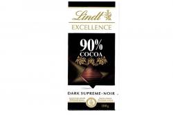 64124 unidad TABLETA EXCELLENCE 90% 100 gr LINDT
