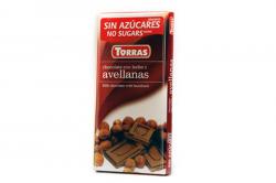 64144 tableta CHOCOLATE AVELLANA S/A TORRAS 75gSG
