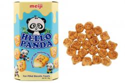 64227 HELLO PANDA CREMA cajitas 50 gr. 10u CHURRUCA