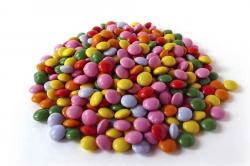 64236 TARRO mini GRAJEADO CHOC 2,5 kg (como mini lacasitos)