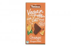 64546 tableta VEGANA ORANGE CHOCOLECHE 100grTORRAS 