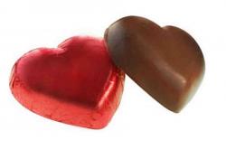 64612 BOMBONES Kg CORAZON ROJO 125 un DOLCI MOMENTI