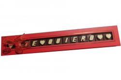 64689 unI LETRAS ESTUCHE I LOVE YOU 82 Gr. CHOCODAY