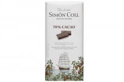 64732 CHOCOLATE 5386 de 85 gr 70 % BARCO 10 u SIMON