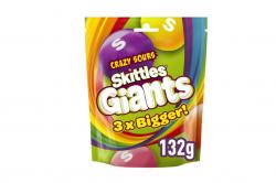 64761 C/ SKITTLES GIANTS SOUR 132 gr 15 u