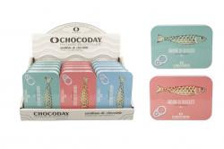64809 LATAS SARDINAS CHOCOLATE ESCAMAS CHOCODAY 15 uni