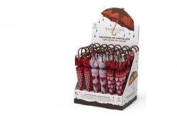 65039 PARAGUAS 35 gr CORAZONES 30 u SIMON 6895