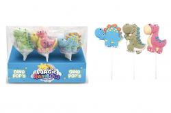 67272 DINO POPS MAGIC RAINBOW MALLOW 35g 24u bip