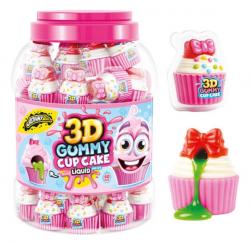 67301 3D CUPCAKE GUMMY 60 un JOHNY BEE $&