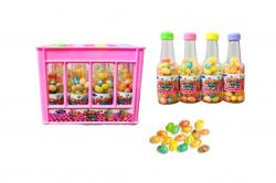 67306 BOTELLITAS COLORES SPOTTED JELLY BEANS 60 g KRC 12 u 