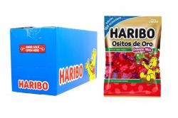 67434 bolsitas OSITOS FRESAS MIX ROJOS HARIBO 100g 18 un