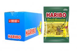 67442 bolsitas SWEET BANANAS 2786HARIBO 90g 18 unid