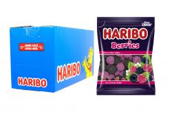 67450 bolsitas MORAS BERRIES HARIBO 100 gr 18 unid