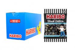 67483 bolsitas BLACK EDITION3707(REGALIZ) HARIBO 100g 18 unid