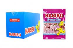 67550 bolsitas CREAM KISS FRESA NATA HARIBO 80g 18u