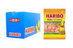 67555 bolsitas MELOCOTONES 3111HARIBO 100 gr 18 unidad