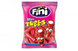 67645 bolsitas FINI MINI TUBE TACO RELLENO FRESA 12 un 100 gr