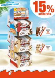 69058 c/ LOTE 15% KINDER BUENO VERANO (2 white + normal)