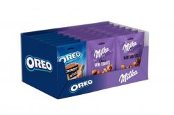 69110 c/ LOTE 4317258 MILKA OREO MUNCHING 18 uni 110 gr