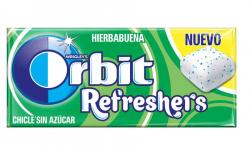 72160 ORBIT REFRESHERS HIERBABUENA GRAGEAS 16u PVA 1.5 Eu