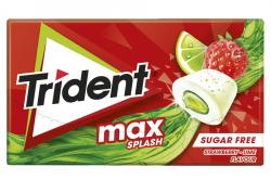 72328 TRIDENT SPLASH MAX FRESA LIMA ROJO 16 unid 327270