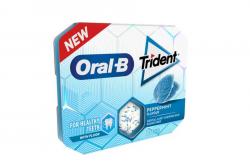 72344 TRIDENT DENTAL CARE  AZUL 12 unid