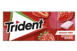 72670 TRIDENT GRAJEAS FRUIT FRESA 24 unid  614608 