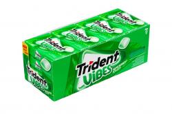 72709 TRIDENT **VIBES** HIERBABUENA 16 unid VERDE