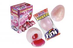 72773 CHICLET PANNA FRAGOLA FINI 200 uni 