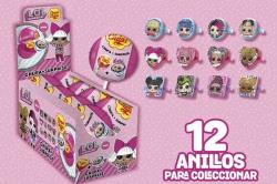 76182 ojo CHUPA CHUPS  SURPRISE FUNNY MONSTER 16 uni