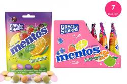 76221 MENTOS BOLSITAS FRUIT MIX BOLSA 7u 160grg