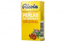 76265 PERLAS RICOLA ORIGINAL HIERBAS SUIZAS 20 unid CAJA AMARILLO