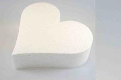 83060 POREXPAN *FORMA CORAZON* 210x210x50 CORCHO 3u