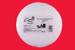 83067 POREXPAN REDONDO especial 18cm3uPASTEL CORCHO