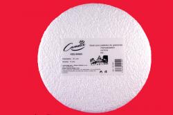 83072 POREXPAN REDONDO mediano 21cm3u PASTEL CORCHO